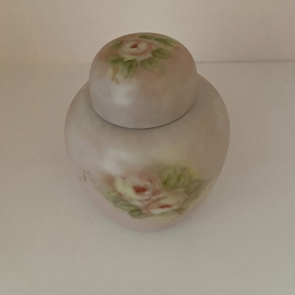 Vintage Hand Painted Ginger Jar - Picture 3 of 4